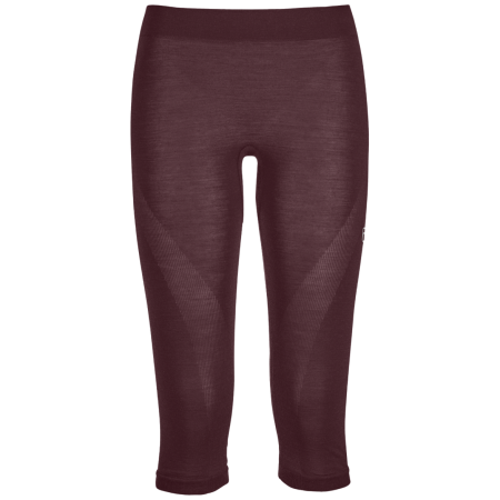 Damen 3/4 Unterhosen Ortovox W's 120 Competition Light Short Pants dunkelrot Winetasting