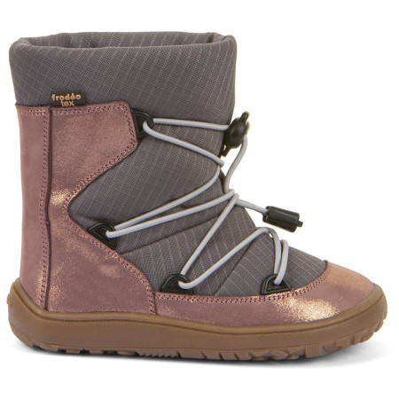 Kinderschuhe Frodo Barefoot Tex Track Wool Grey/Pink