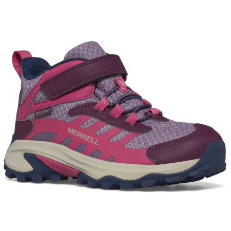 Kinderschuhe Merrell Moab Speed 2 Mid A/C Wtpf rosa/lila berry