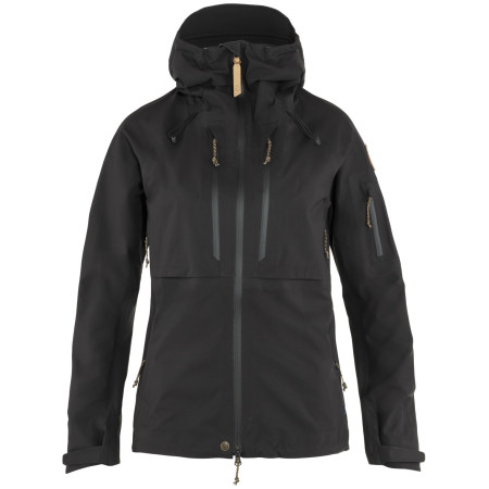 Damenjacke Fjällräven Keb Eco-Shell Jacket W schwarz black