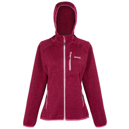 Damen-Sweatshirt Regatta Wms Hood Newhill weinfarbe Deep Pink