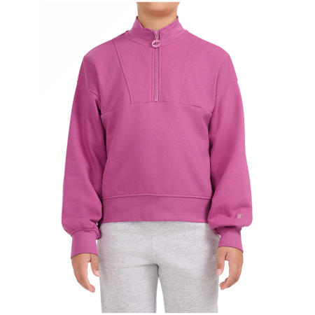Kinder-Sweatshirt 4F Sweatshirt F2701 Violet rosa Violet