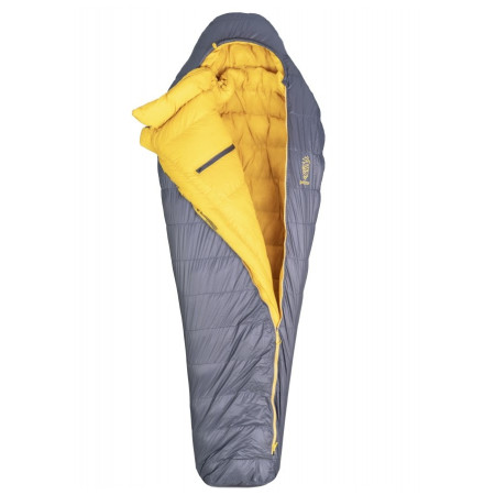 Daunenschlafsack Patizon DPRO 290 L (186-200 cm) grau Anthracit / Dark Gold,