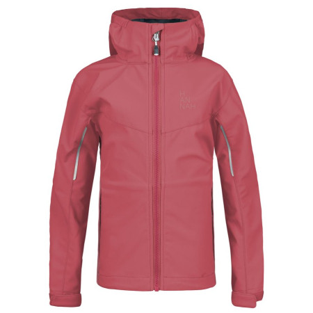 Kinder-Softshell-Jacke Hannah Capra Jr hellrosa baroque rose/roan rouge