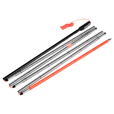 Lawinensonde Mammut Probe 280 speed lock orange/schwarz vibrant orange