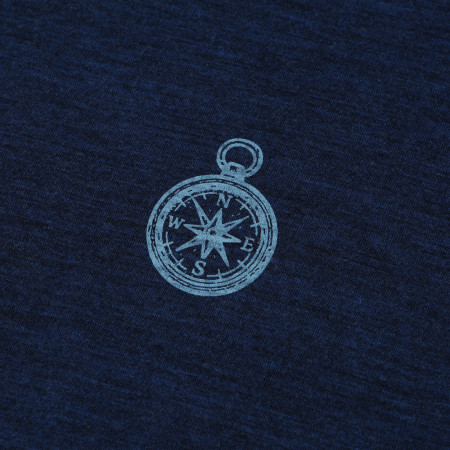 Herren-T-Shirt Zulu Merino Quest 160 Short Comfy