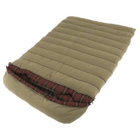 Deckenschlafsack Robens Basecamp Double grün khaki