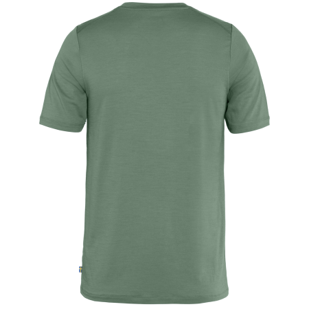 Herren-T-Shirt Fjällräven Abisko Wool Logo SS M