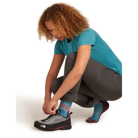 Damensocken Icebreaker Women Merino Hike+ Medium Crew Across the Peaks