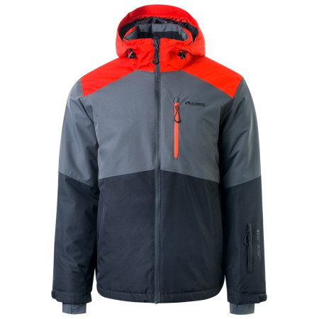 Herrenjacke Elbrus Bergen grau Anthracite/Asphalt/SpicyOrange