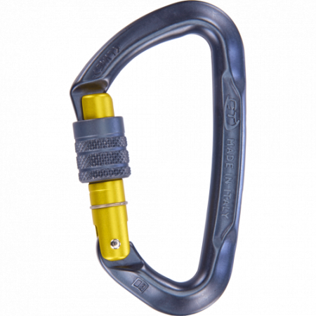 Karabiner Climbing Technology Lime SG grau Anthracite