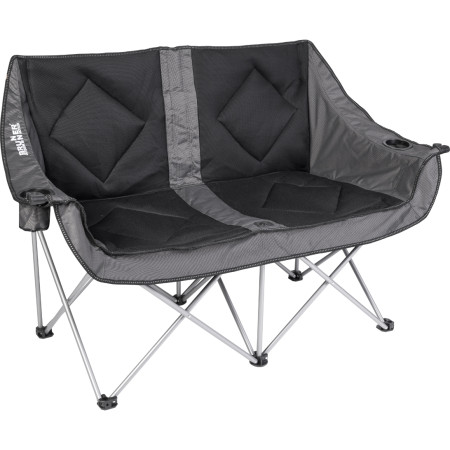 Campingsessel Brunner Action Sofa 3D schwarz/grau