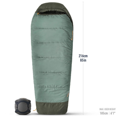 Schlafsack Sea to Summit Boab -1C Regular Wide