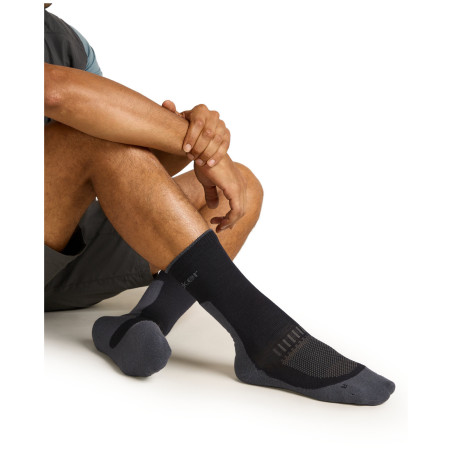 Herrensocken Icebreaker M Mer Hike+ Light Crew