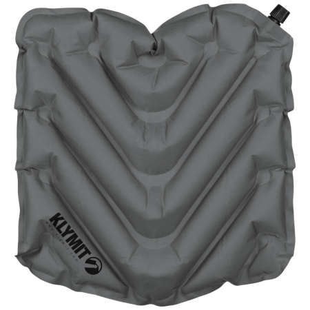 Aufblasbares Sitzkissen Klymit V Seat grau