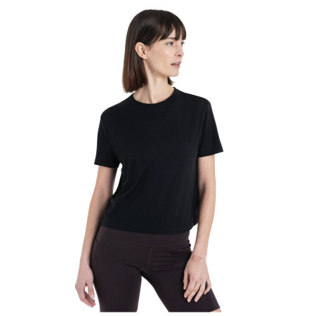 Damen-T-Shirt Icebreaker Women Merino 150 Tech Lite SS Crop Tee