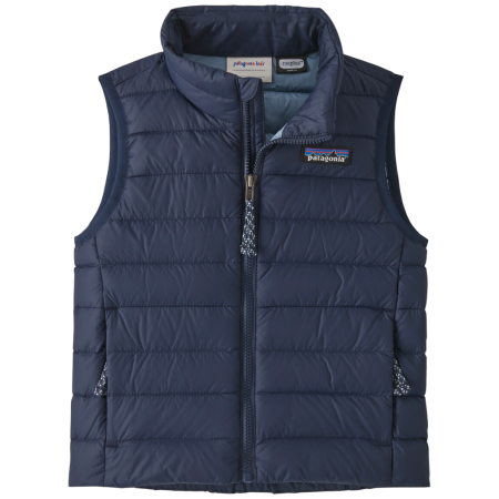 Kinderweste Patagonia Baby Down Sweater™ Vest dunkelblau New navy