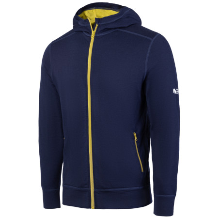 Herren-Sweatshirt Zulu Merino Hoodie 230 blau Navy
