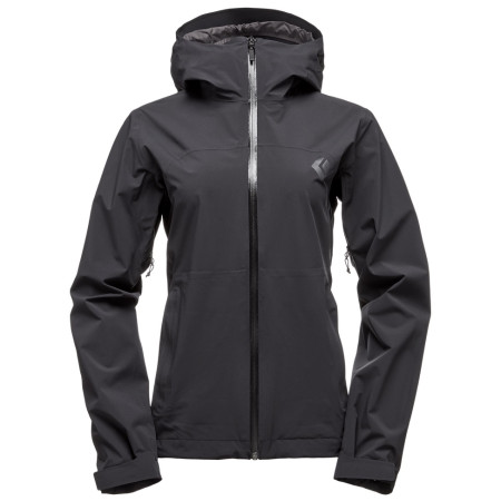Damenjacke Black Diamond Stormline Stretch Rain Shell schwarz black