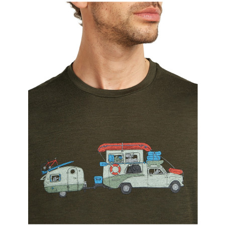 Herren-T-Shirt Icebreaker Men Merino 150 Tech Lite SS Tee Transportage