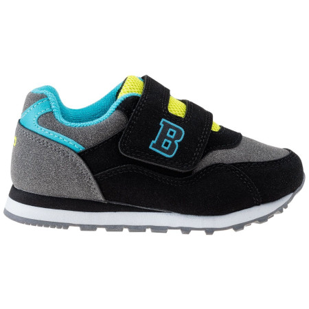 Kinderschuhe Bejo Baloo Kids grau/gelb DarkGray/Black/Sapphire/DarkLime