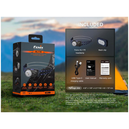 Stirnlampe Fenix HL17R