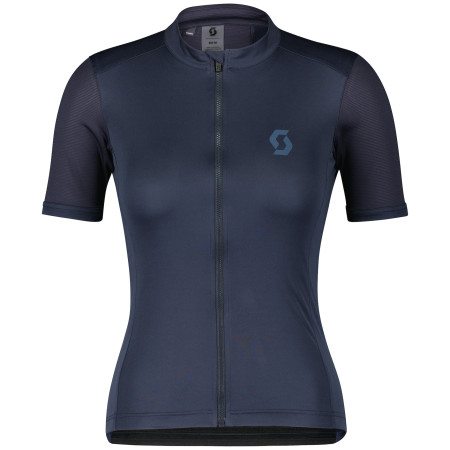 Damen-Radtrikot Scott Endurance 10 s/sl dunkelblau dark blue/metal blue