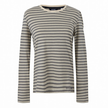 Damen-T-Shirt Regatta Federica blau/weiß LightVn/Nvy