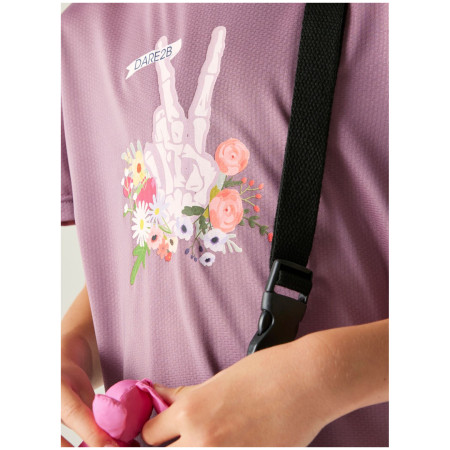 Kinder-T-Shirt Dare 2b Amusing Tee Dusky Orchid