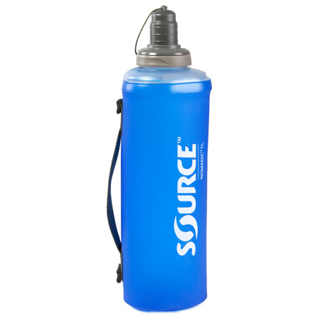 Sportflasche Source Nomadic foldable bottle 1L blau Blue