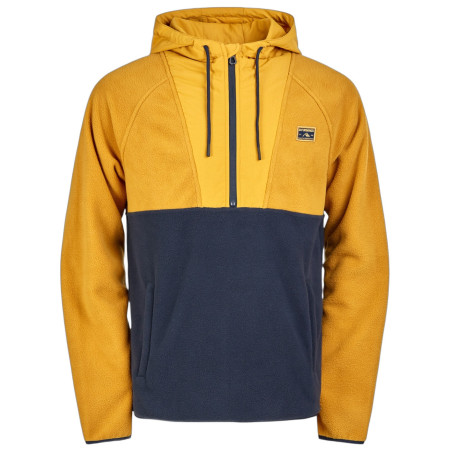 Herren Funktions-Sweatshirt Fundango Carlos Fleece Pullover gelb kangoo