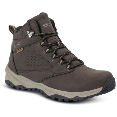Herrenschuhe Regatta Amble Boot WP dunkelbraun Peat/Tan