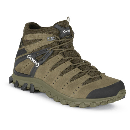 Herrenschuhe Aku Alterra Lite Mid GTX khaki/schwarz CAMO GREEN/BLACK