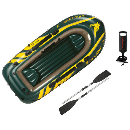 Schlauchboot Intex Seahawk 3 Boat Set 68380NP