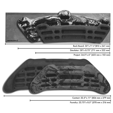 Klettergriffe Metolius Simulator 3D