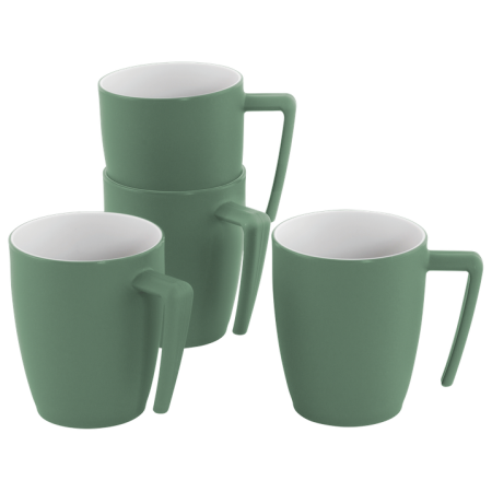 Tassen-Set Outwell Gala 4 Person Mug Set grün Shadow Green