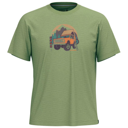 T-Shirt Smartwool Long Weekend Short Sleeve Graphic Tee grün fern green