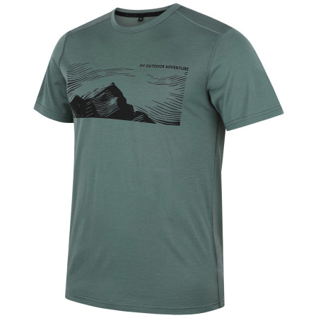 Herren-T-Shirt MOOA Merino Lyolite Highlander 150 Short