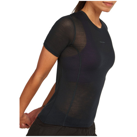 Damen-T-Shirt Icebreaker W Mer 75 Cool-Lite Featherlight SS Crewe