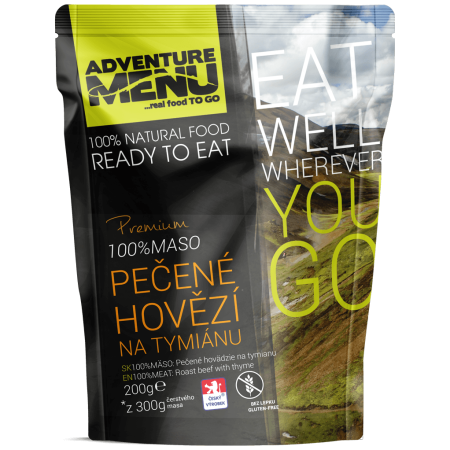 Fertigessen Adventure Menu Roastbeef mit Thymian