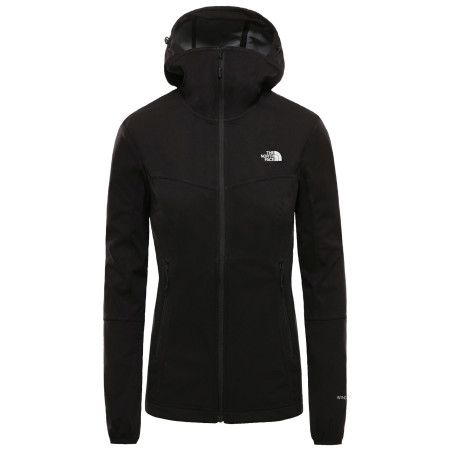 Damenjacke The North Face Hikesteller Softshell Hoodie schwarz Black