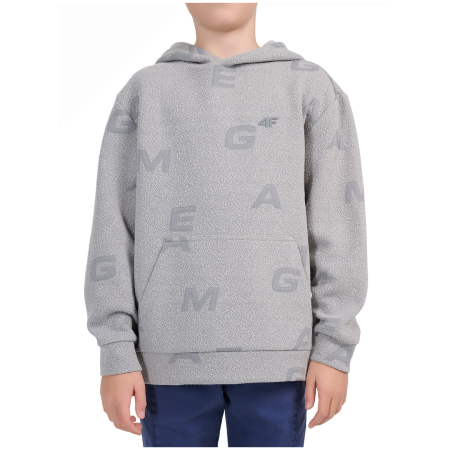 Kinder-Sweatshirt 4F Sweatshirt M2763 Dark Grey grau Dark Grey