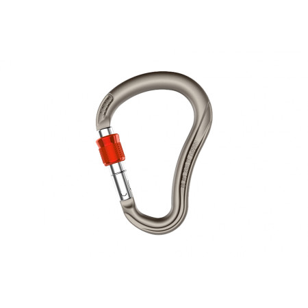 Karabiner Ocún Harpy HMS Screw grau/rot