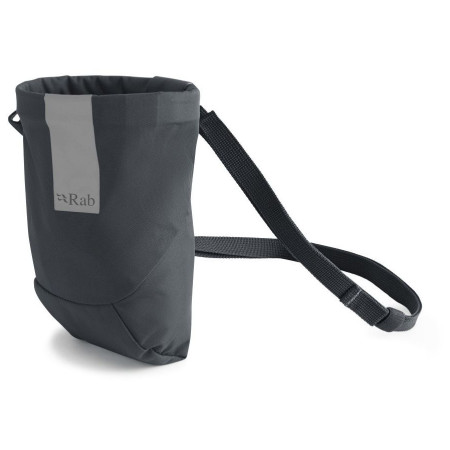 Kreidebeutel Rab Chalk Bag dunkelgrau Ebony