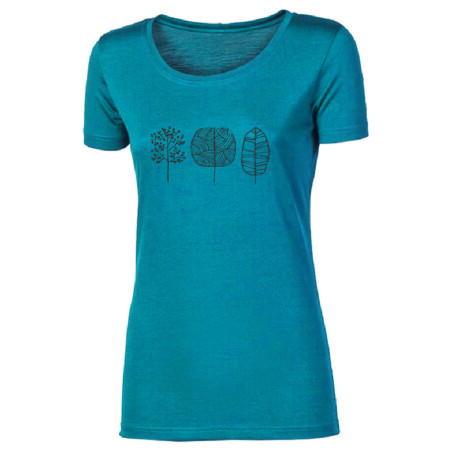 Damen-T-Shirt Progress VINKA "TREES" blau
