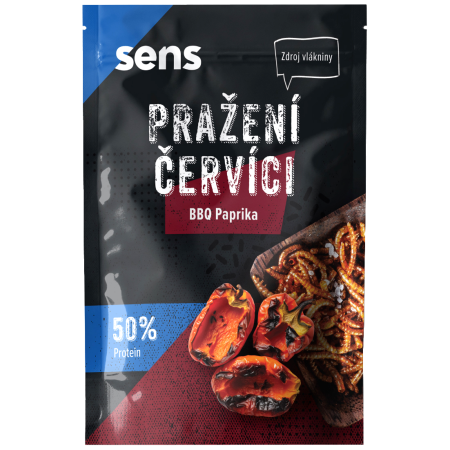 Essbare Würmer Sens Gewürzte Würmer - BBQ-Paprika 12 g
