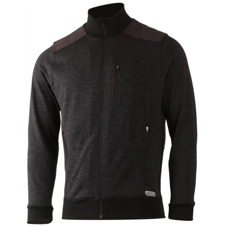 Herren-Sweatshirt Lasting Warol grau Grey