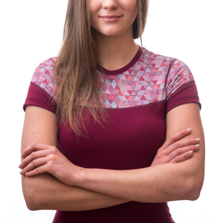 Damen-Funktionsshirt Sensor Merino Impress (short sleeve)