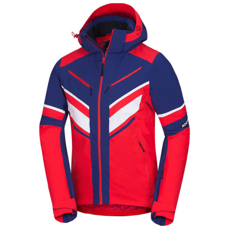 Herren-Winterjacke Northfinder Earl rot/blau 430redblue