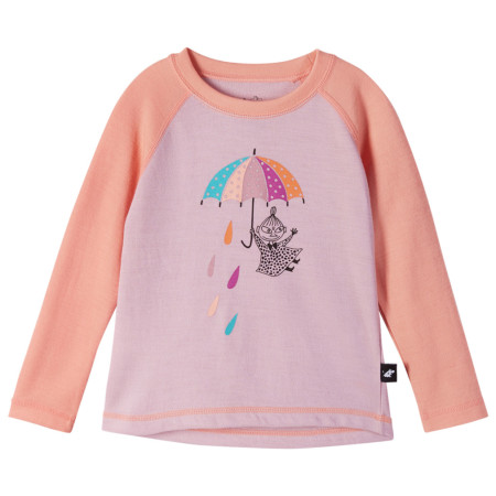 Kinder-T-Shirt Reima Moomin Tindra rosa Peach Pink